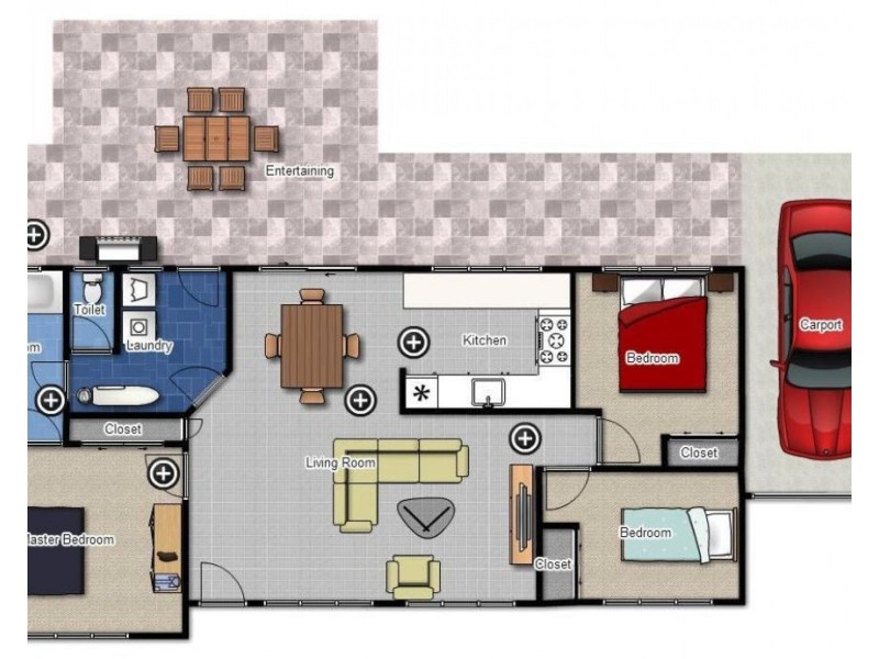 4 Adam Court, Redbank Plains QLD 4301 Floorplan