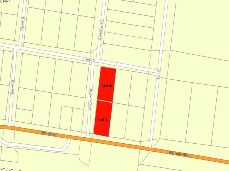 Lot 1 and 6 College Street, Wallumbilla QLD 4428