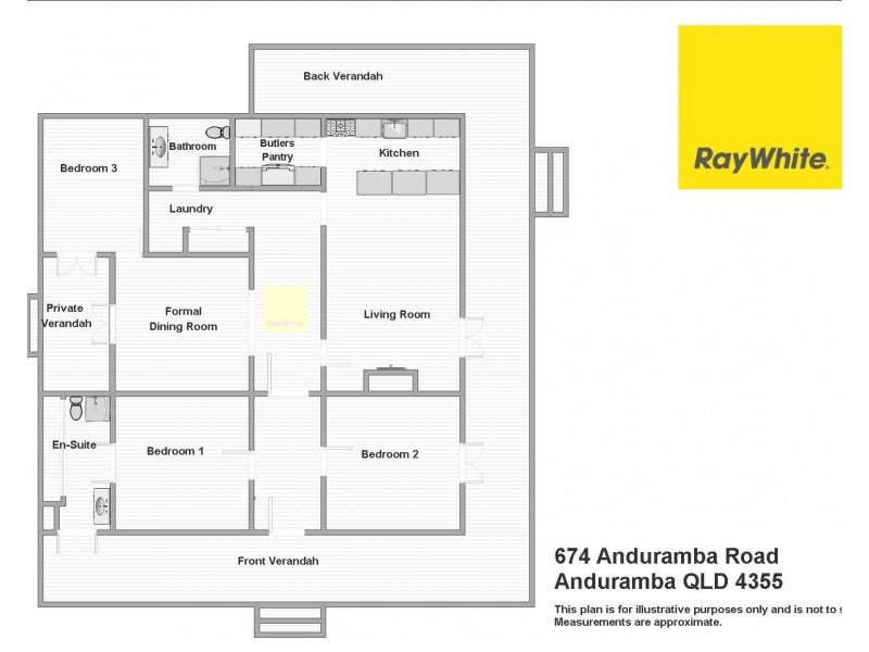 674 Anduramba Road, Crows Nest QLD 4355 Floorplan