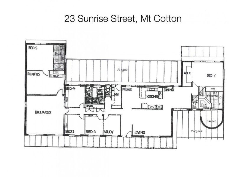 23 Sunrise Street, Mount Cotton QLD 4165 Floorplan