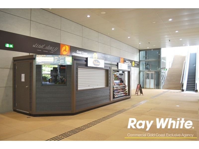 Kiosk 2 University Hospital,Gold Coast Light Rail Station, Parkwood QLD 4214