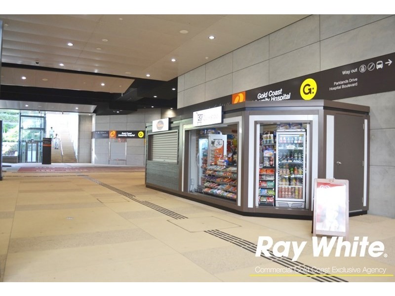 Kiosk 2 University Hospital,Gold Coast Light Rail Station, Parkwood QLD 4214