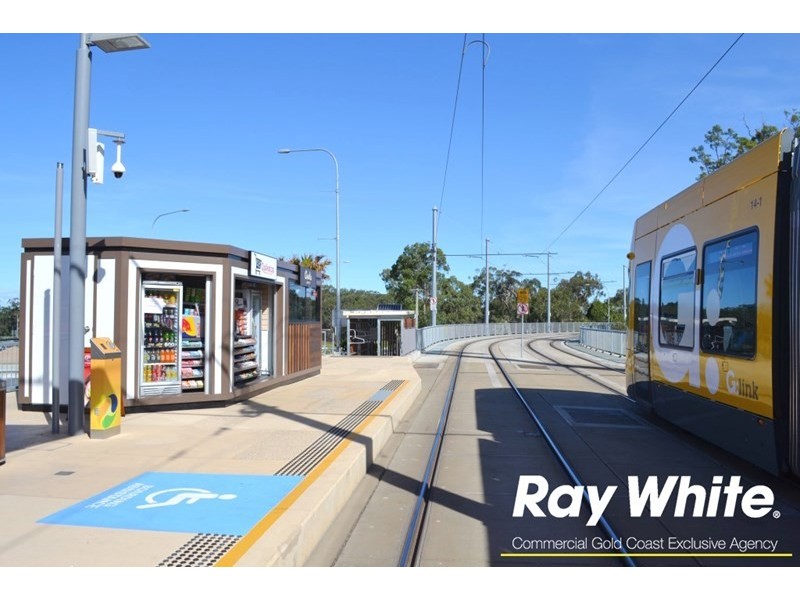 Kiosk 5 Griffith University,Gold Coast Light Rail Station, Parkwood QLD 4214