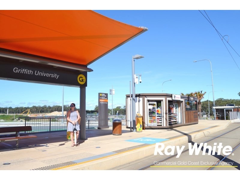 Kiosk 5 Griffith University,Gold Coast Light Rail Station, Parkwood QLD 4214