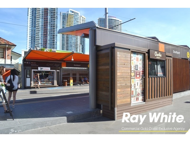 Kiosk 6 Southport Station, Gold Coast Light Rail, Southport QLD 4215