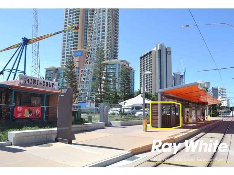 Kiosk 8 Cypress Avenue Station, Gold Coast Light Rail, Surfers Paradise QLD 4217