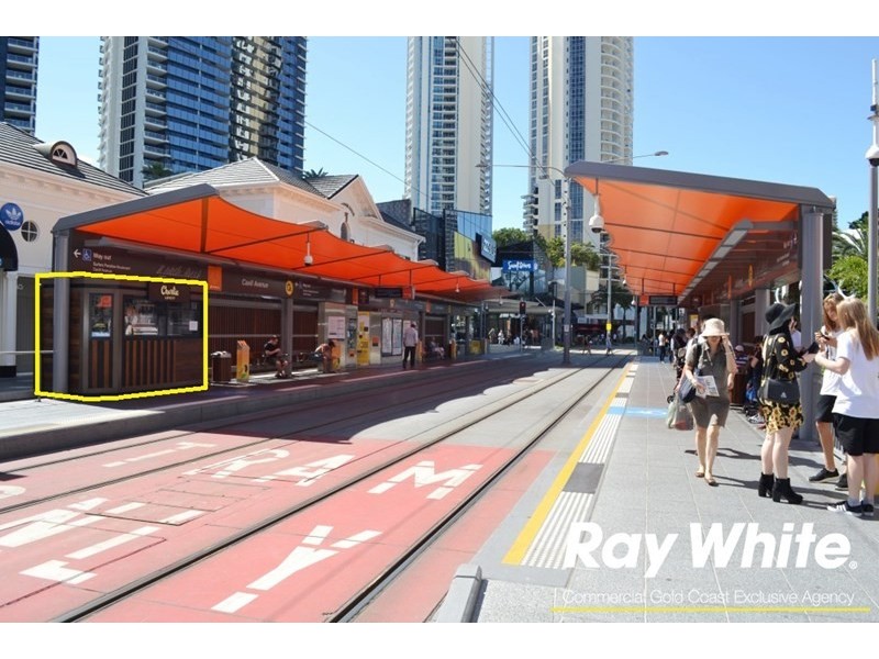 Kiosk 10 Cavill Avenue Station, Gold Coast Light Rail, Surfers Paradise QLD 4217