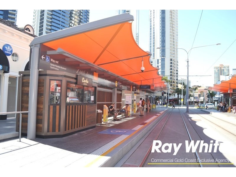 Kiosk 10 Cavill Avenue Station, Gold Coast Light Rail, Surfers Paradise QLD 4217