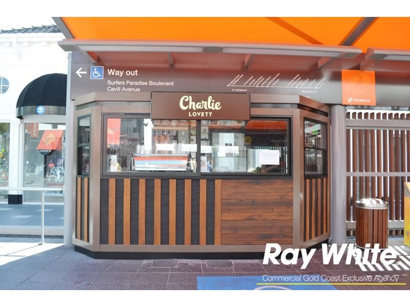 Kiosk 10 Cavill Avenue Station, Gold Coast Light Rail, Surfers Paradise QLD 4217