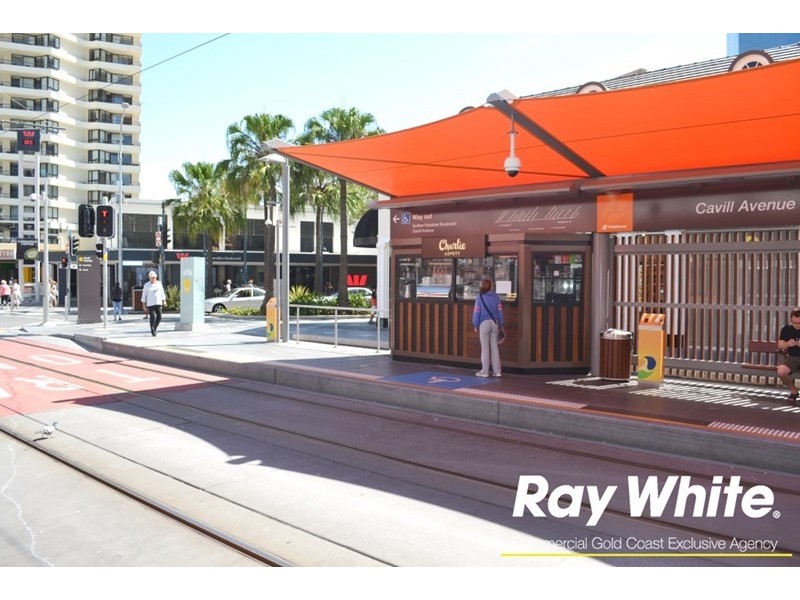 Kiosk 10 Cavill Avenue Station, Gold Coast Light Rail, Surfers Paradise QLD 4217