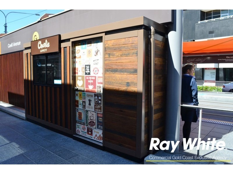Kiosk 10 Cavill Avenue Station, Gold Coast Light Rail, Surfers Paradise QLD 4217