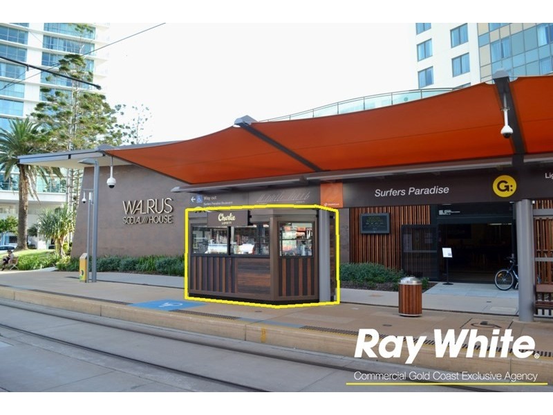 Kiosk 11 Surfers Paradise Station, Gold Coast Light Rail, Surfers Paradise QLD 4217