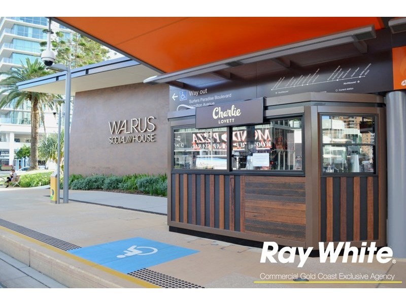 Kiosk 11 Surfers Paradise Station, Gold Coast Light Rail, Surfers Paradise QLD 4217