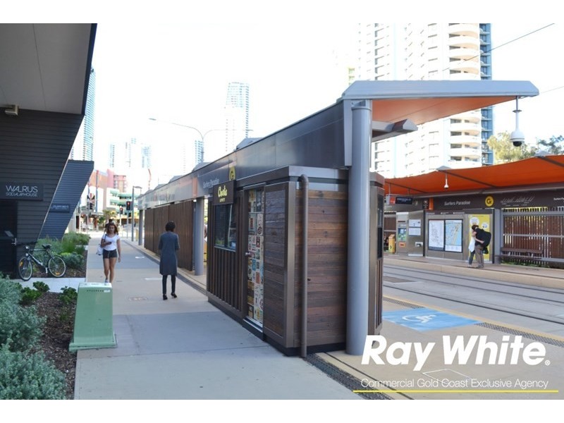 Kiosk 11 Surfers Paradise Station, Gold Coast Light Rail, Surfers Paradise QLD 4217