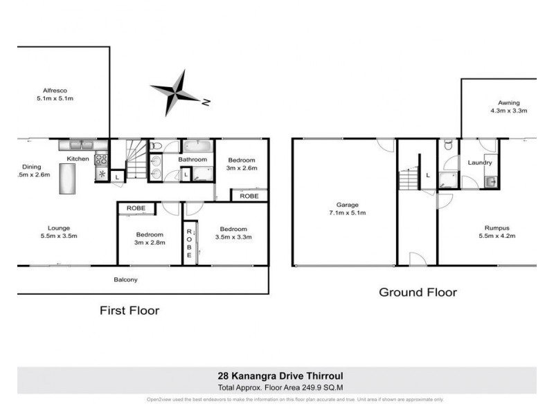 28 Kanangra Drive, Thirroul NSW 2515 Floorplan