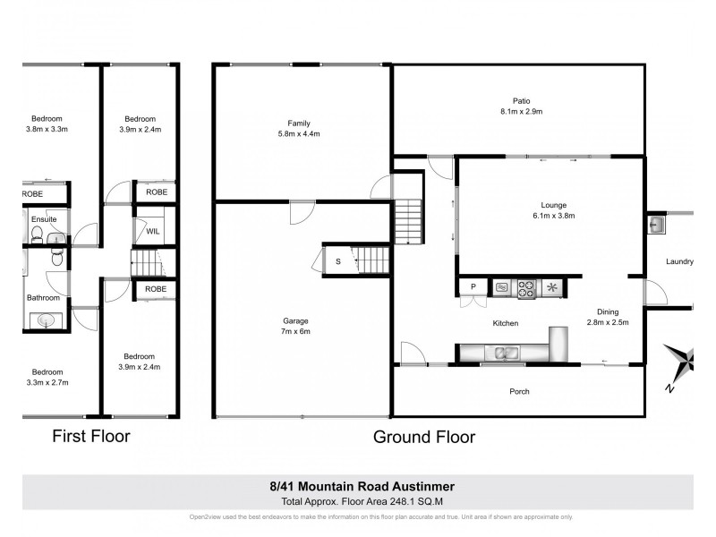 8/41 Mountain Road, Austinmer NSW 2515 Floorplan