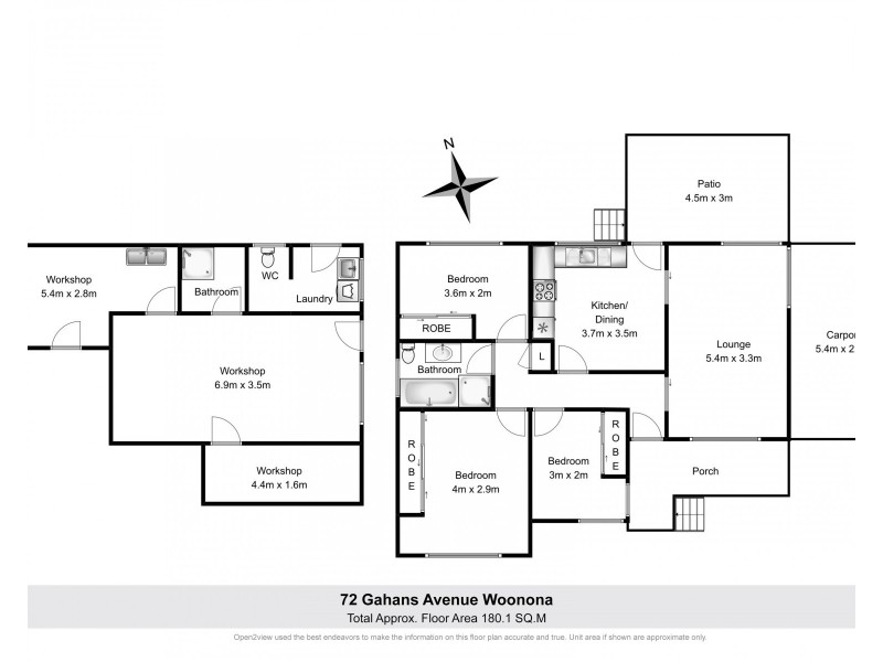 72 Gahans Avenue, Woonona NSW 2517 Floorplan