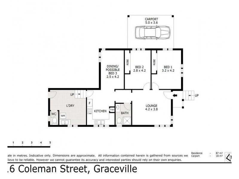 16 Coleman Street, Graceville QLD 4075 Floorplan