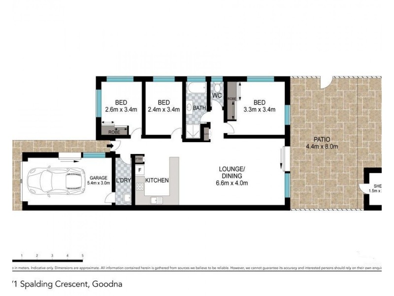 2/1 Spalding Crescent, Goodna QLD 4300 Floorplan