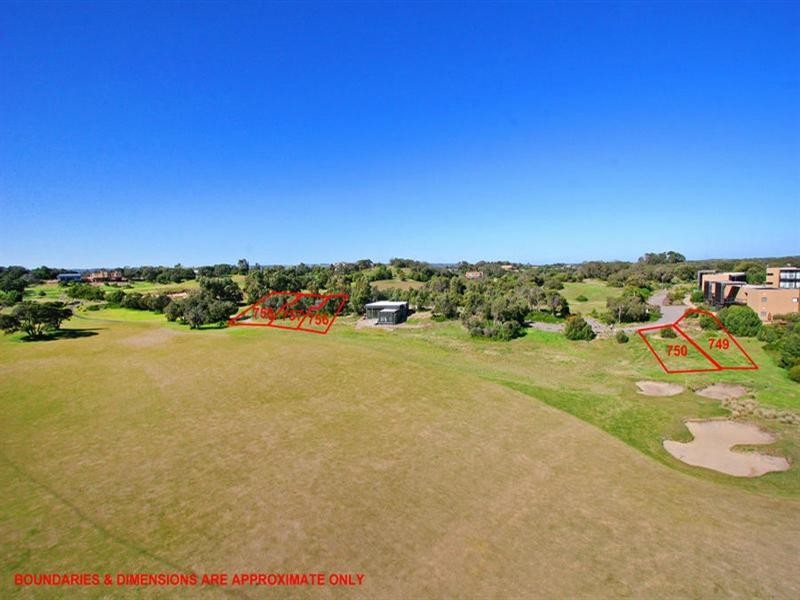 Lots 749, 750, 756, 757 and 758 Muirfield Lane, Fingal VIC 3939