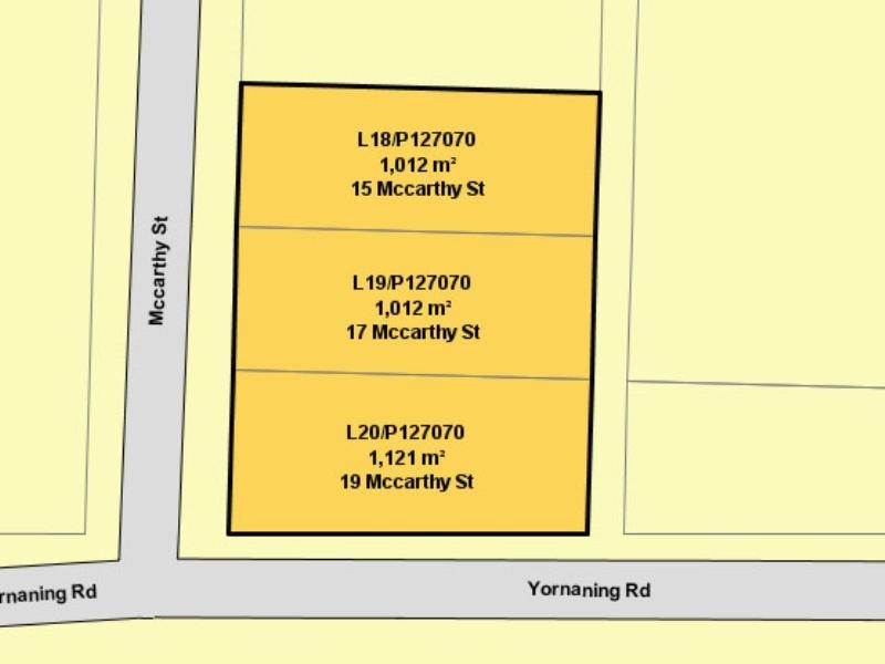 15 17 19 McCarthy Street, Yornaning WA 6311