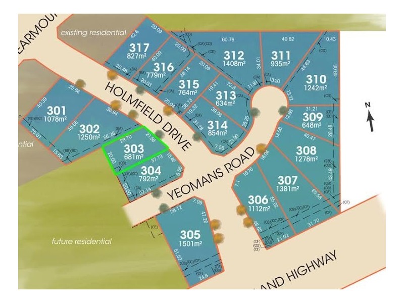 Lot 303 Holmfield Drive, Armidale NSW 2350