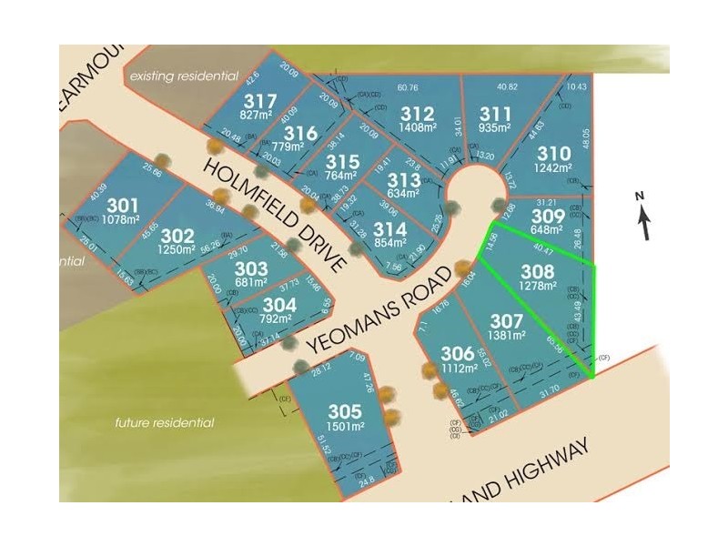 Lot 308 Yeomans Drive, Armidale NSW 2350
