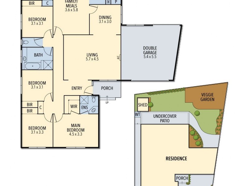 11 Casey Close, Springvale South VIC 3172 Floorplan