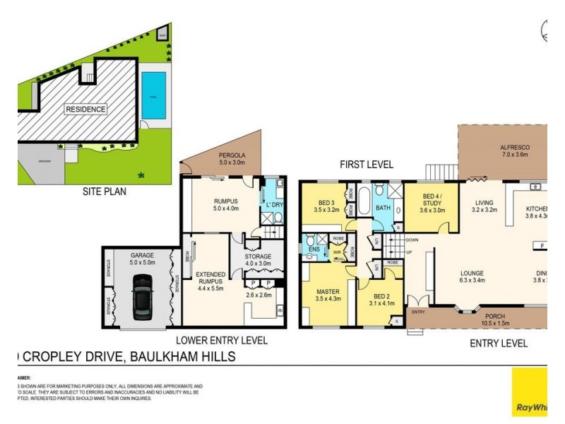 79 Cropley Drive, Baulkham Hills NSW 2153 Floorplan