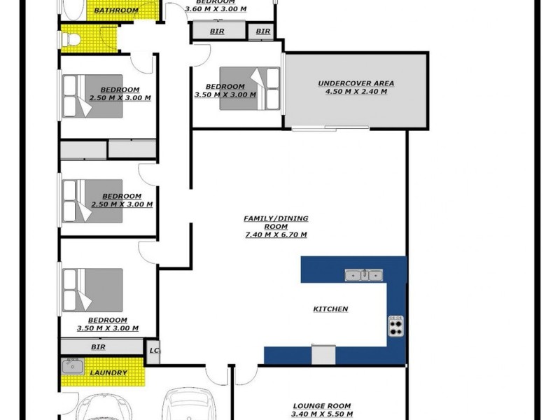 24 Oriole Street, Glenmore Park NSW 2745 Floorplan