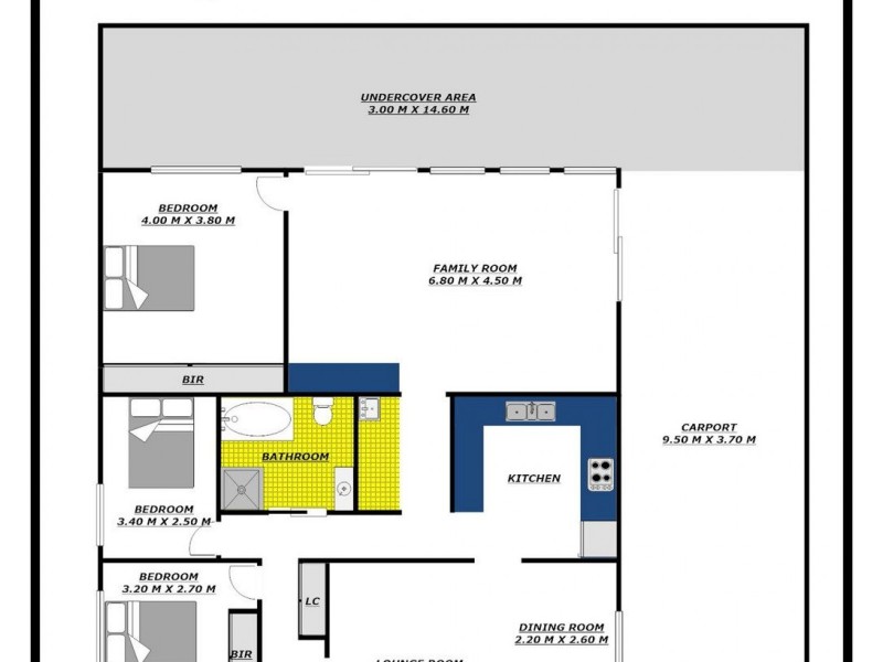 9 Dewdrop Place, Werrington Downs NSW 2747 Floorplan