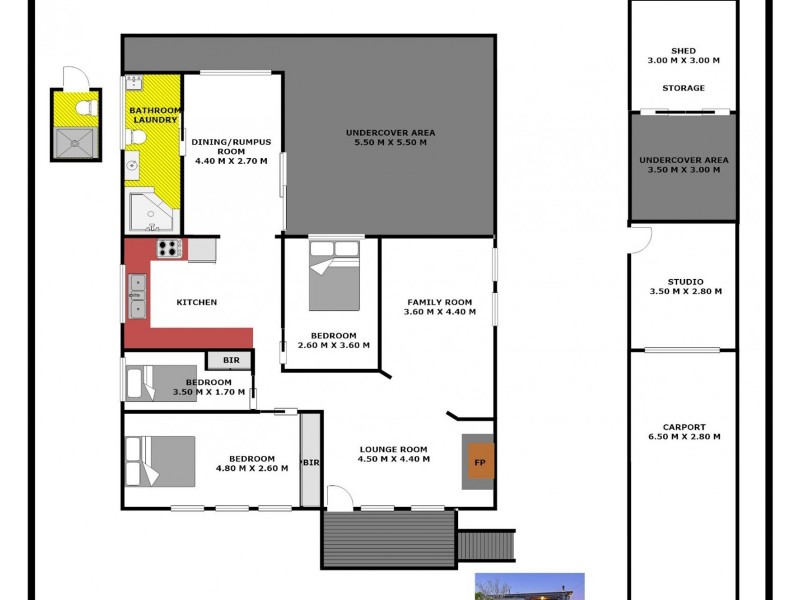 50 Thirteenth Street, Warragamba NSW 2752 Floorplan