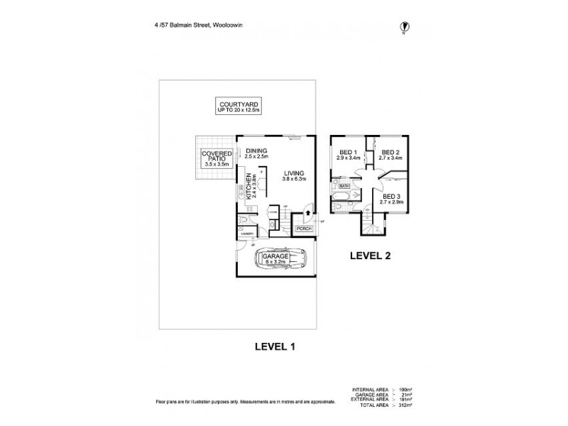 4/57 Balmain Street, Wooloowin QLD 4030