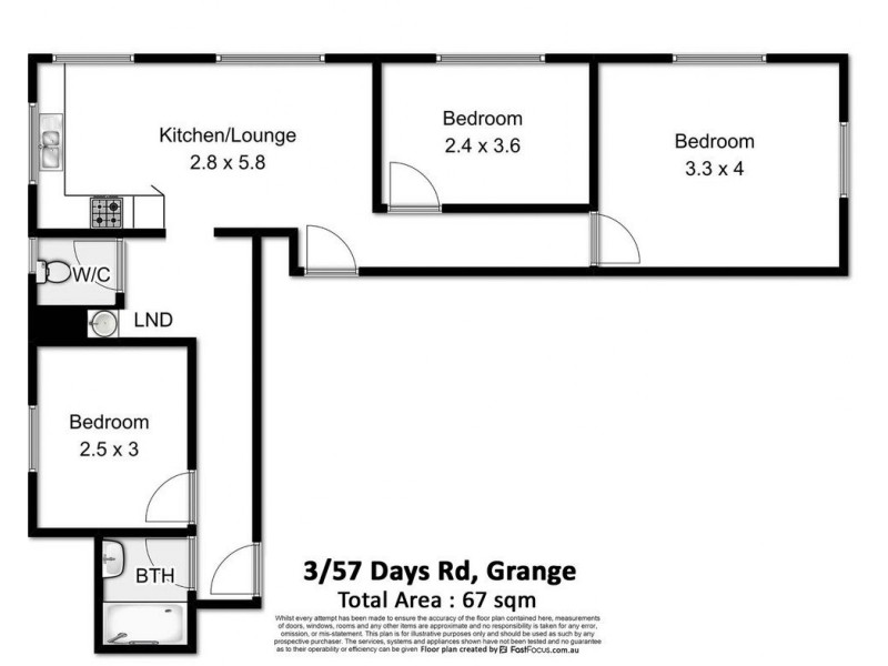 57 Days Road, Grange QLD 4051 Floorplan