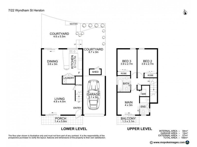 7/22 Wyndham Street, Herston QLD 4006 Floorplan
