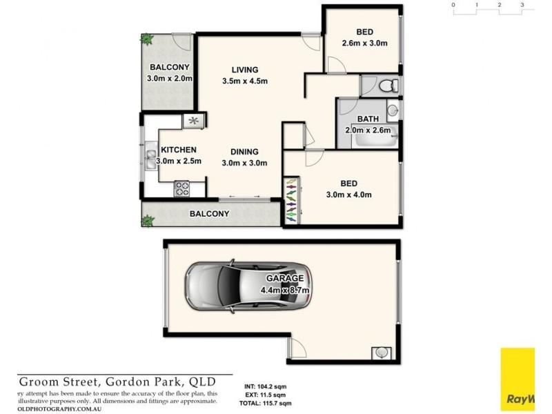 4/49 Groom Street, Gordon Park QLD 4031 Floorplan