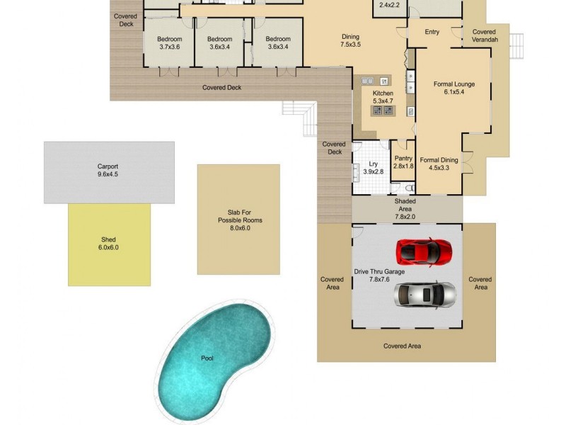 49 Weston Drive, Bunya QLD 4055 Floorplan