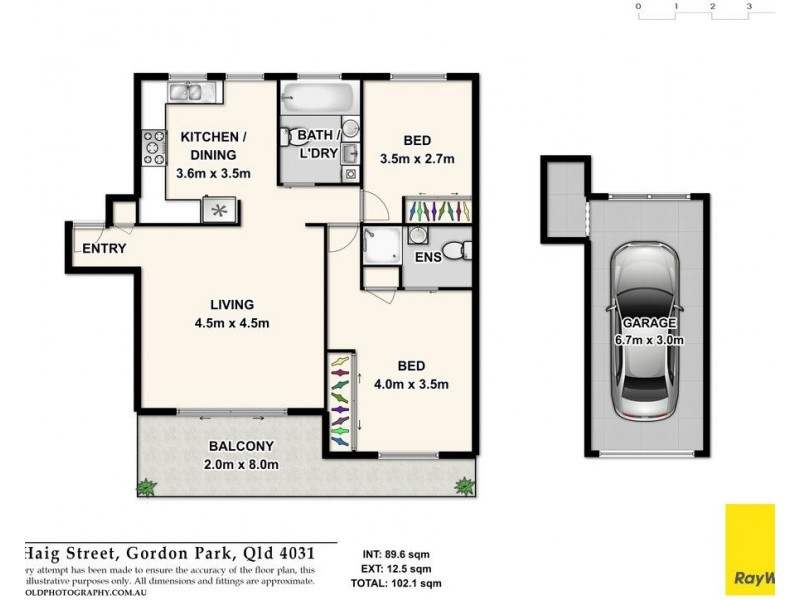 5/65 Haig Street, Gordon Park QLD 4031 Floorplan