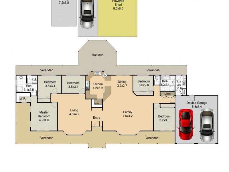2 Frigo Court, Bunya QLD 4055 Floorplan
