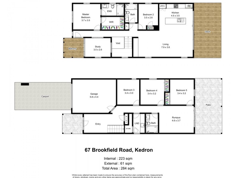 67 Brookfield Road, Kedron QLD 4031 Floorplan