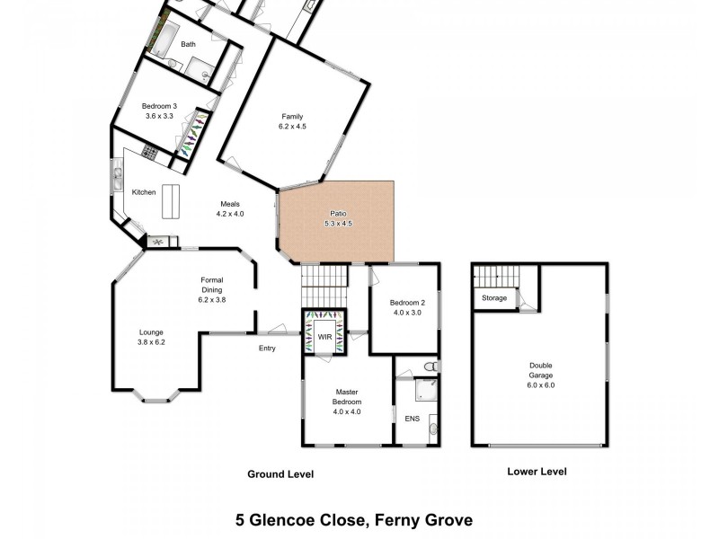 5 Glencoe Close, Ferny Grove QLD 4055 Floorplan