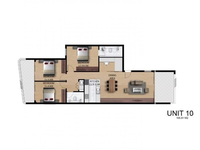 17/65-69 Graham Street, Nowra NSW 2541 Floorplan