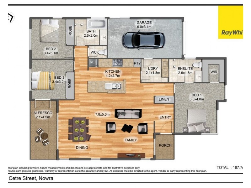 14 Centre Street, Nowra NSW 2541 Floorplan