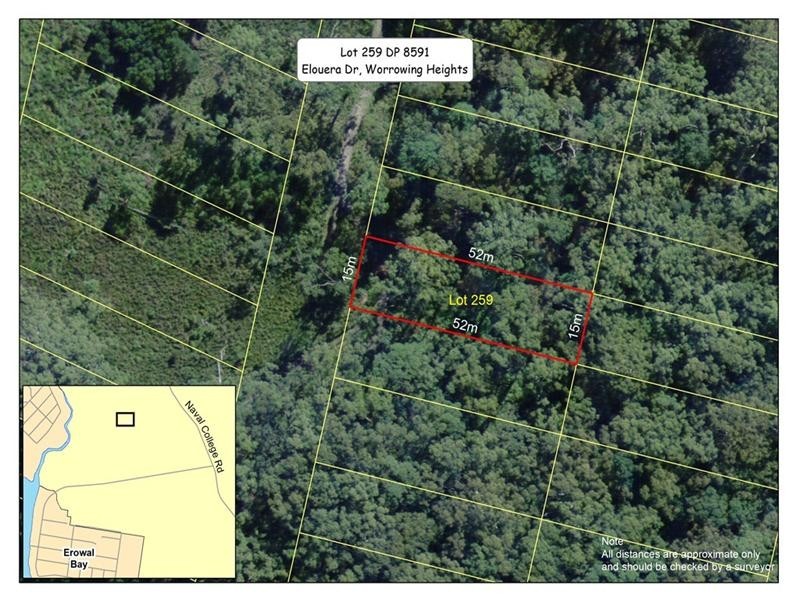 Lot 259 DP 8591, Elouera Drive, Worrowing Heights NSW 2540