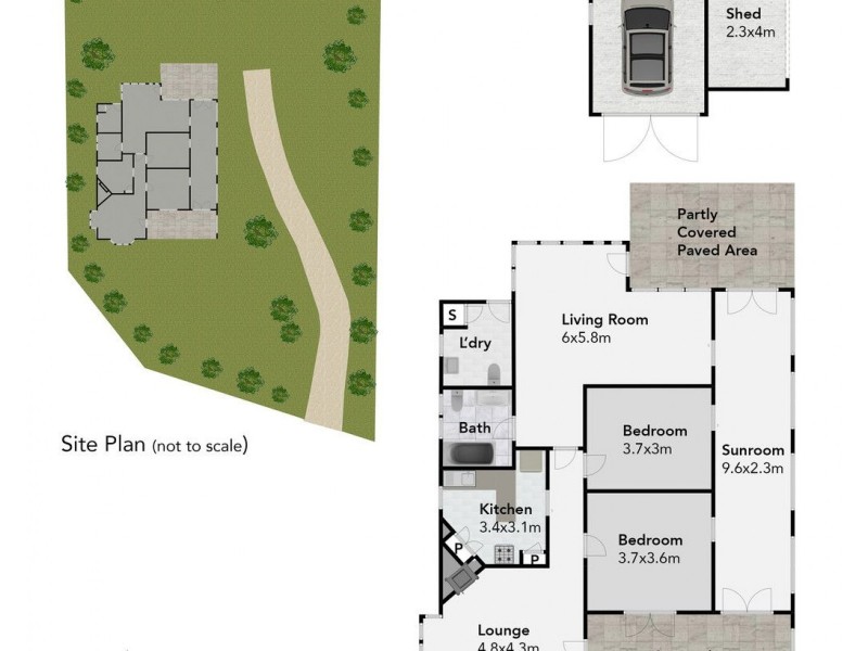 2 Belvidere Avenue, Blackheath NSW 2785 Floorplan