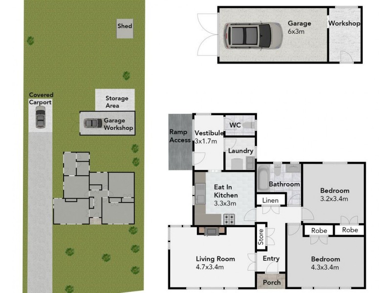 91 Great Western Highway, Blackheath NSW 2785 Floorplan