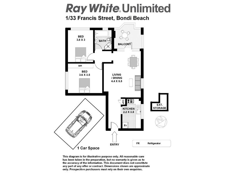 1/33 Francis Street, Bondi Beach NSW 2026