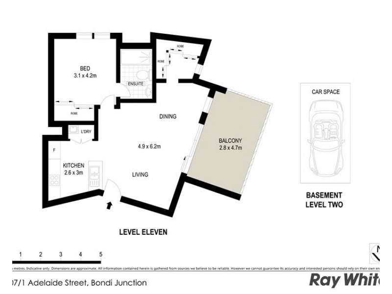 1107/1 Adelaide Street, Bondi Junction NSW 2022
