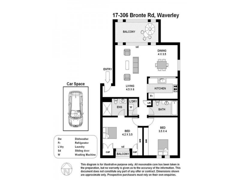 17/306 Bronte Road, Waverley NSW 2024