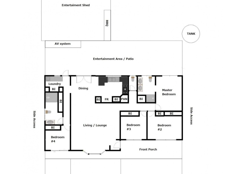 23 Glendale Crescent, Browns Plains QLD 4118 Floorplan